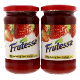 Frutessa Strawberry Jam 450g Pack of 2