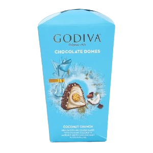 Godiva Chocolate Domes Coconut Crunch, 130g,0.00