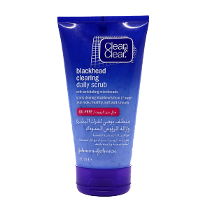 Clean & Clear Blackhead Clearing Daily Scrub, 150ml,0.00