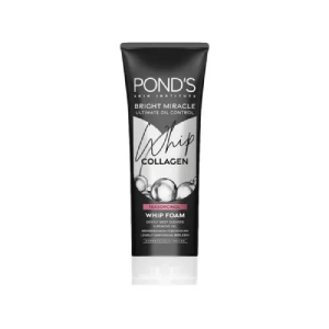 Ponds Bright Miracle Ultimate Oil Control Collagen Niasorcinol Whip Foam, 100g,0.00