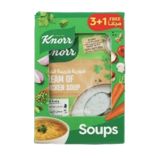 Knorr Cream Of Chicken Soup, 53g (3+1)