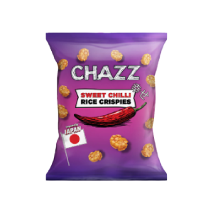 Chazz Sweet Chilli Rice Snacks, 100g,0.00