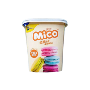 Tiny Mico Macaron Lemon Cheesecake Flavor Sandwich Biscuit, 88g