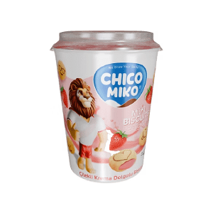 Chico Miko Strawberry Cream Mini Biscuits, 125g