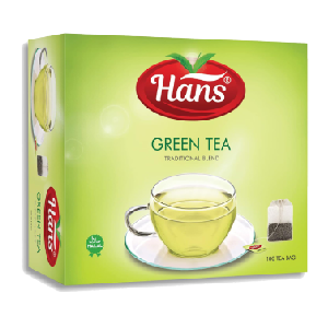 Hans Green Tea Bags, 100 Bags