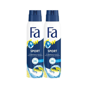 Fa Sport Deodorant Spray, 2 x 150ml