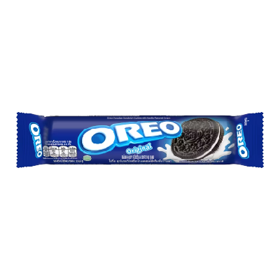 Oreo Original Chocolate Sandwich Cookies with Vanilla Flavored Creme, 119.6g