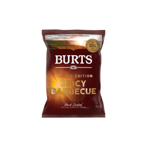 Burts Limited Edition Spicy Barbecue Potato Chips, 40g