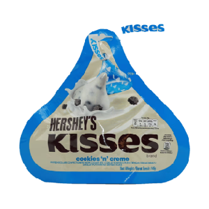 Hersheys Kisses Cookies N Creme, 146gm