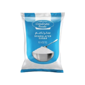 Goodness Food Granulated Sugar, 5Kg