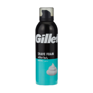 Gillette Menthol Shaving Foam, 200ml
