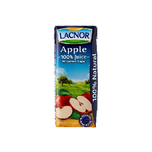 Lacnor Essential Apple Juice, 180ml,0.00