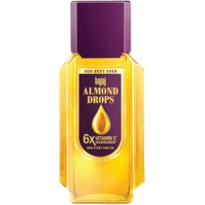 Bajaj Almond Drops Non Sticky Hair Oil, 200ml