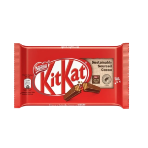 Nestle Kitkat Sustainably Sourced Cocoa Chocolate, 41.5g,0.00