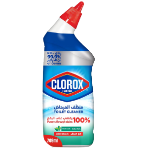 Clorox Fresh Scent Toilet Cleaner with Bleach, 709ml 