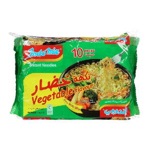 Indomie Vegetable Flavour Instant Noodles, 10 x 75g,0.00