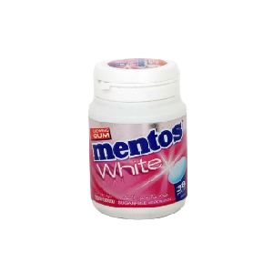 Mentos White Tutti Frutti Chewing Gum, 54g (38pcs)