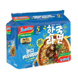 Indomie Korean Spicy Mushroom Soup Noodle, 5x83g