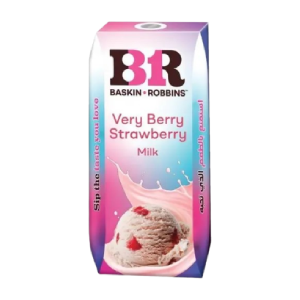 Baskin Robbins Very Berry Strawberry Milk, 180ml