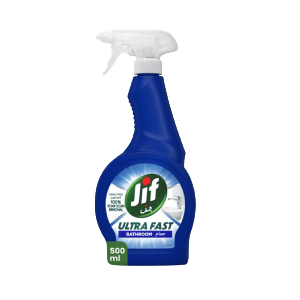 Jif Ultra Fast Cleaner Spray For Bathroom, 500ml,0.00