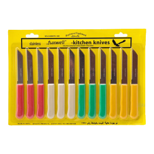 Fuxwell Stainless Steel Kitchen Knives, 12pcs