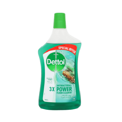 Dettol Power Floor Cleaner Pine Scent, 900ml
