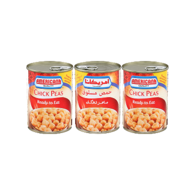 Americana Chick Peas, 3X400g