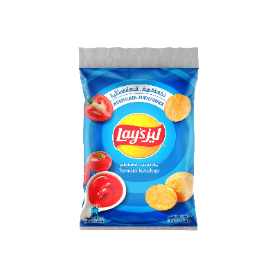 Lays Tomato Ketchup Potato Chips, 11gX21