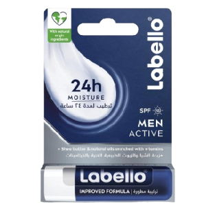 Labello Active Care for Men Lip Balm, 4.8g