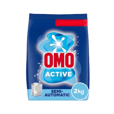 OMO Active Semi Automatic Laundry Detergent Powder, 2kg