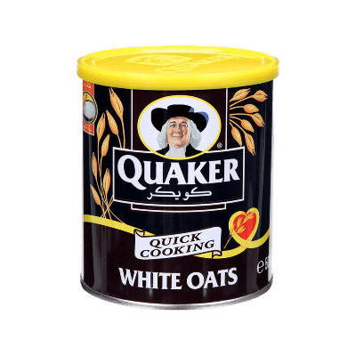 Quaker Quick Cooking White Oats, 500g