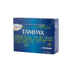 Tampax Feminine Napkins Super, 12 Pads