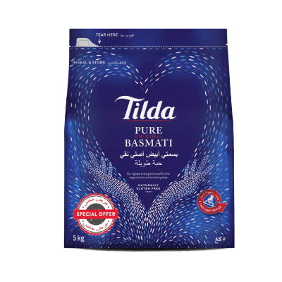 Tilda Pure Basmati Rice Special Offer, 5kg
