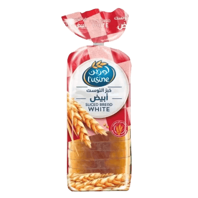 Lusine White Sliced Bread, 600g