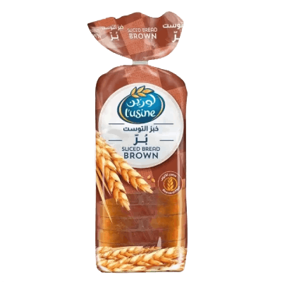 Lusine Brown Sliced Bread, 600g