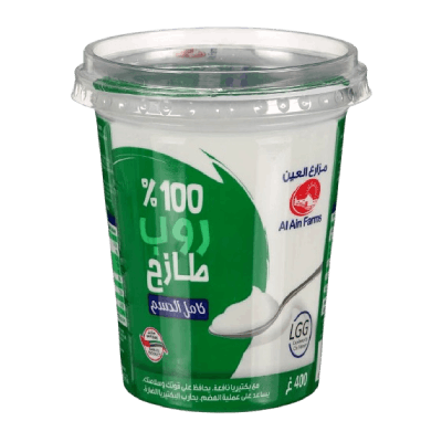 Al Ain Farms Full Cream Fresh Yoghurt, 400g