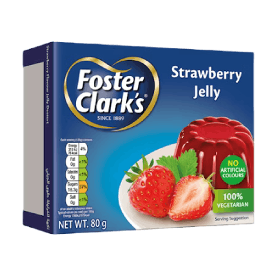 Foster Clarks Jelly Cherry, 85gm