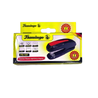 Flamingo Fashion Plastic Half Strip Stapler 6-55mm, 1Pc