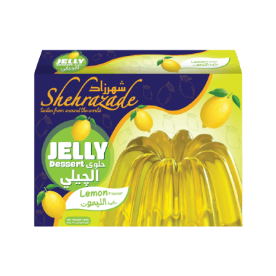 Shehrazade Jelly Dessert Lemon, 85g