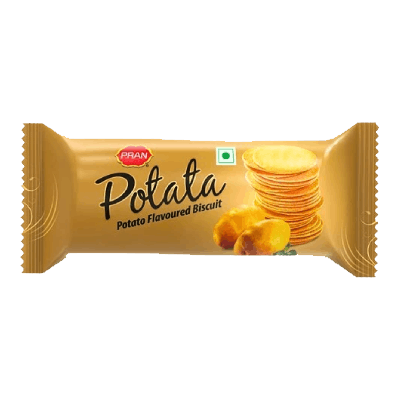 Pran Potato Flavoured Biscuits, 50g