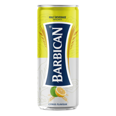 Barbican Citrus Flavoured Non Alcoholic Malt Beverage, 250ml