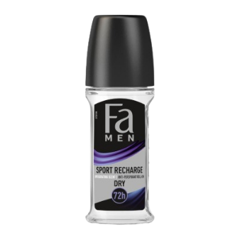 Fa Men Sport Recharge Dry Anti Perspirant Roll On, 50ml