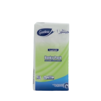 Gentileza Hanky Pack, 10 Sheets