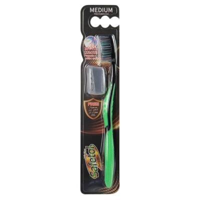 Safetol Medium Tooth Brush, 1Pc