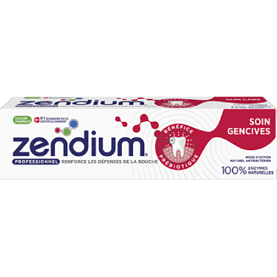 Zendium Professionnel Soin Gencives Toothpaste, 75ml