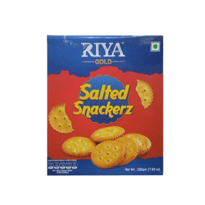 Riya gold salted crackers, 200gm