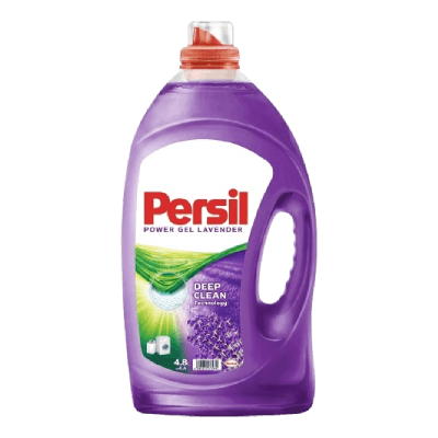 Persil Power Gel Lavender Liquid Detergent, 4.8L