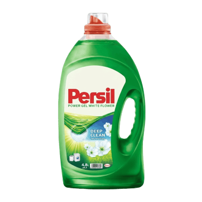 Persil Power Gel White Flower Liquid Detergent, 4.8L