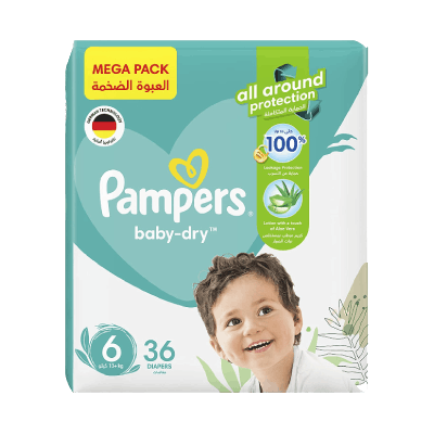 Pampers Baby Dry Protection No 6, 36Pc