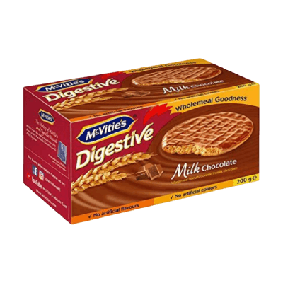 McVities Digestive Milk Chocolate Biscuit, 200g